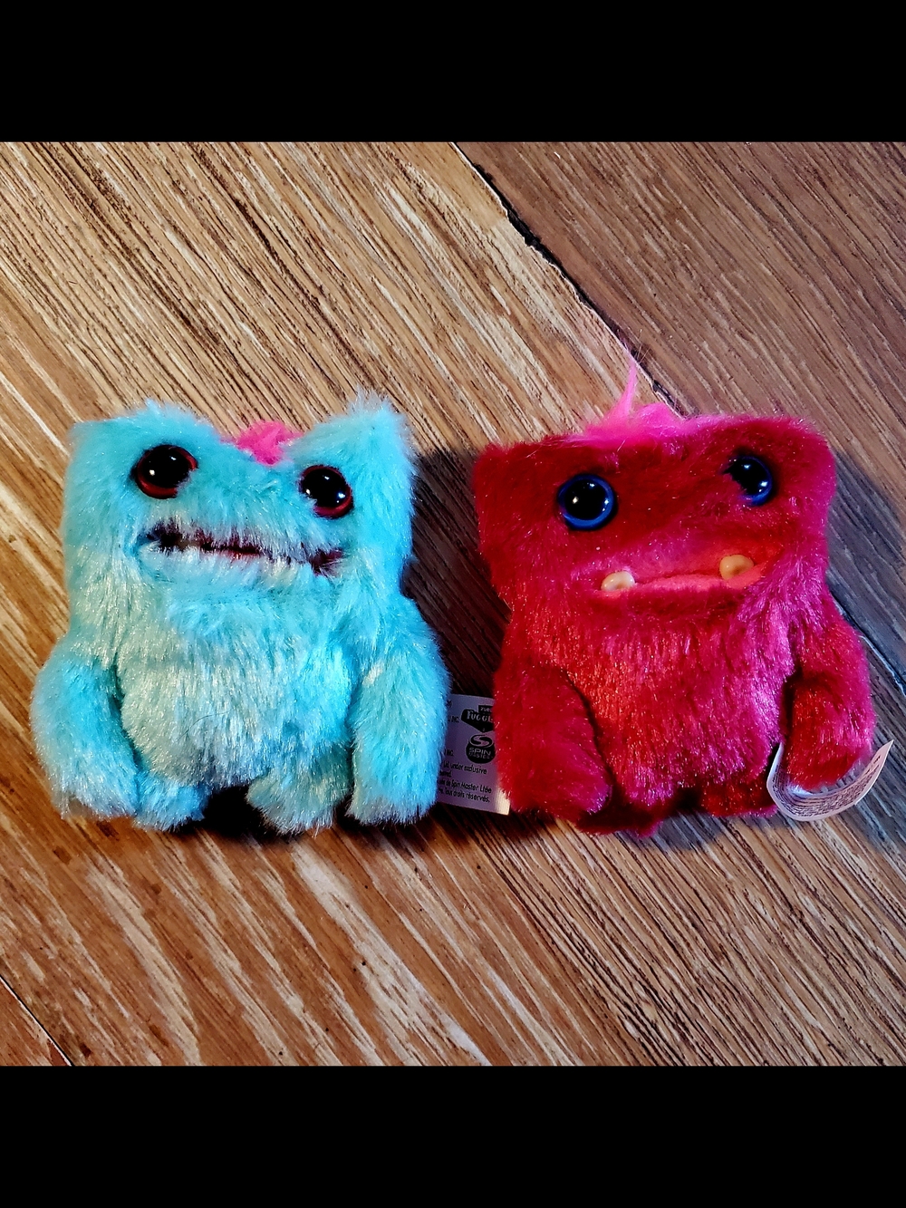 2 Mini Ugly Fuggs Plush Monsters